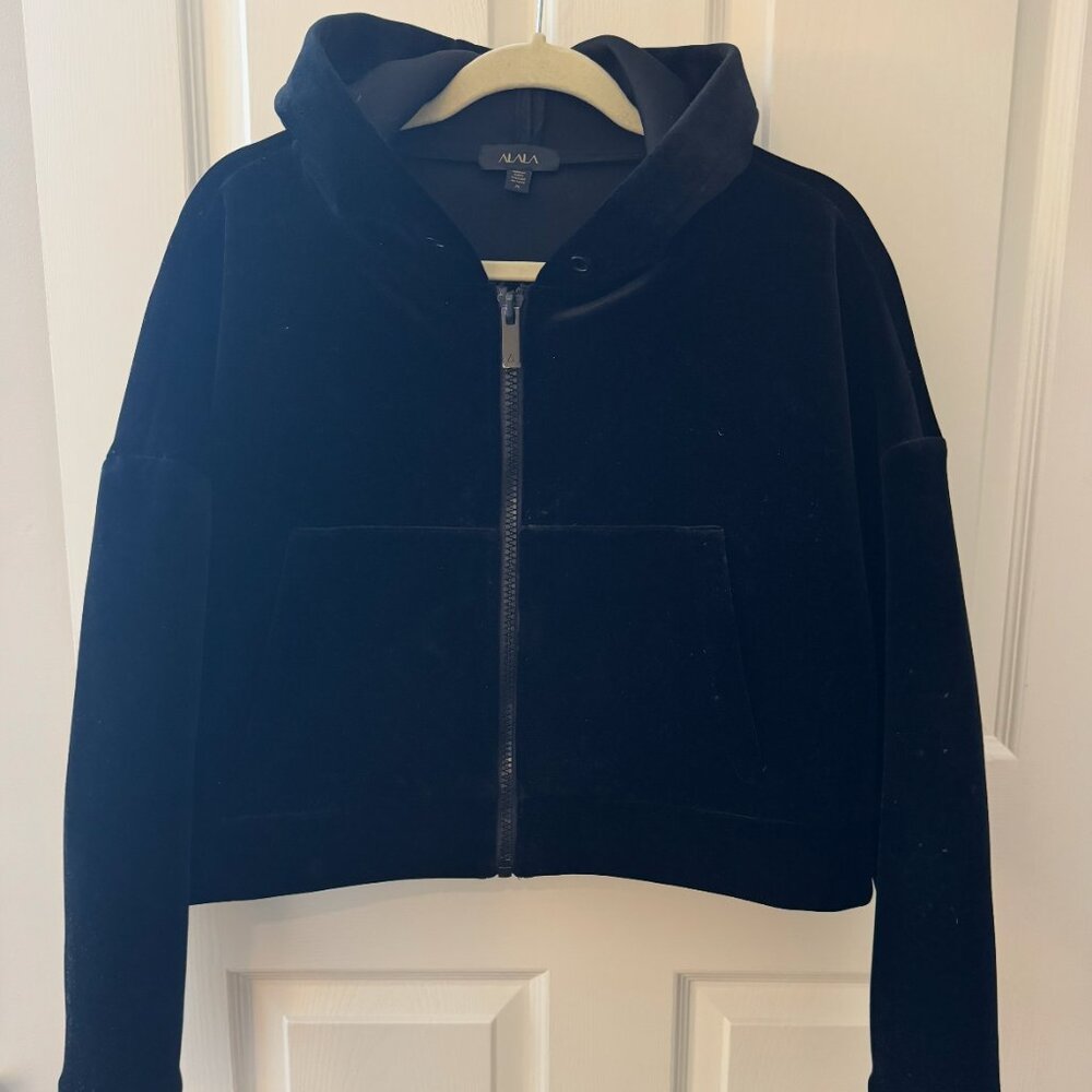 ALALA Black Velvet Jacket